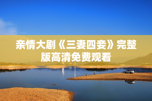 亲情大剧《三妻四妾》完整版高清免费观看