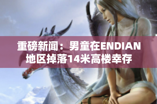 重磅新闻：男童在ENDIAN地区掉落14米高楼幸存