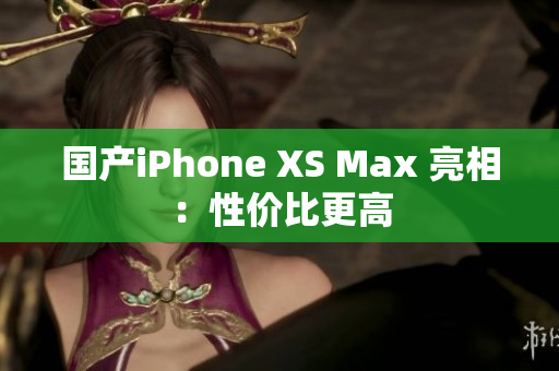 国产iPhone XS Max 亮相：性价比更高