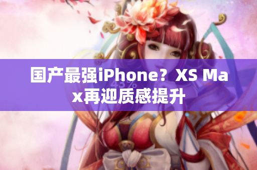国产最强iPhone？XS Max再迎质感提升