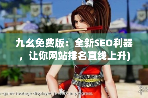 九幺免费版：全新SEO利器，让你网站排名直线上升)