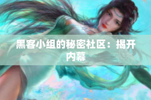 黑客小组的秘密社区：揭开内幕