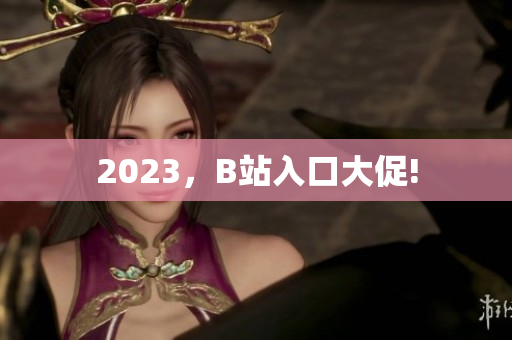 2023，B站入口大促!
