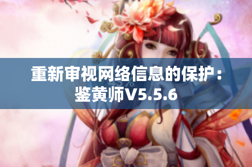 重新审视网络信息的保护：鉴黄师V5.5.6