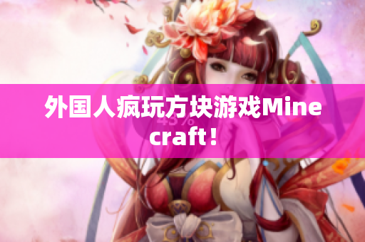 外国人疯玩方块游戏Minecraft！