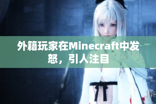 外籍玩家在Minecraft中发怒，引人注目