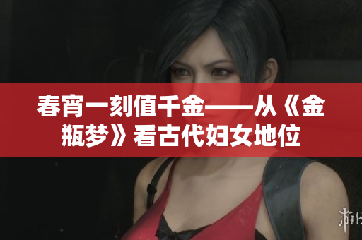 春宵一刻值千金——从《金瓶梦》看古代妇女地位