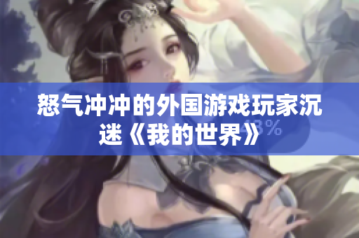 怒气冲冲的外国游戏玩家沉迷《我的世界》