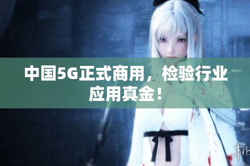 中国5G正式商用，检验行业应用真金！