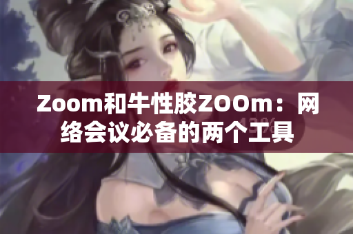 Zoom和牛性胶ZOOm：网络会议必备的两个工具