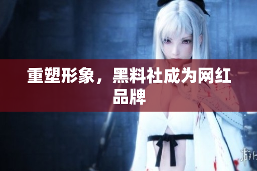 重塑形象，黑料社成为网红品牌