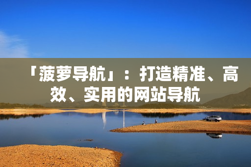 「菠萝导航」：打造精准、高效、实用的网站导航