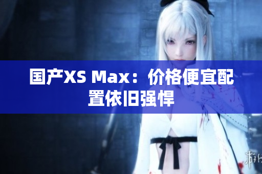 国产XS Max：价格便宜配置依旧强悍