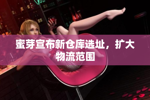蜜芽宣布新仓库选址，扩大物流范围
