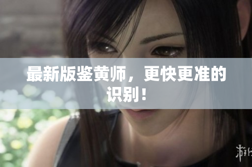 最新版鉴黄师，更快更准的识别！