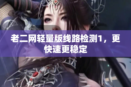 老二网轻量版线路检测1，更快速更稳定