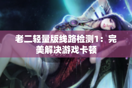 老二轻量版线路检测1：完美解决游戏卡顿