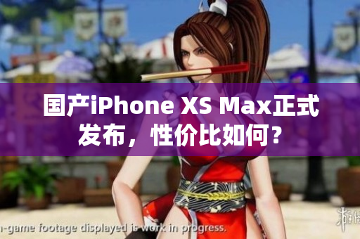 国产iPhone XS Max正式发布，性价比如何？