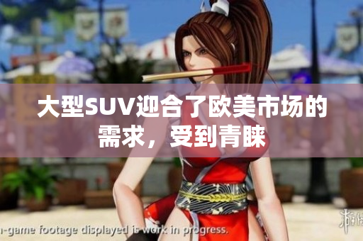 大型SUV迎合了欧美市场的需求，受到青睐