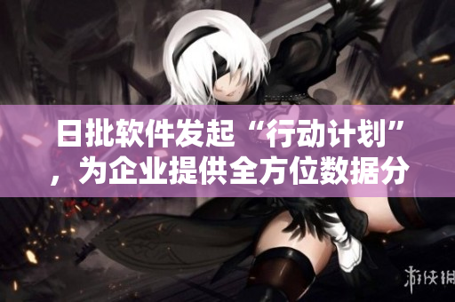 日批软件发起“行动计划”，为企业提供全方位数据分析解决方案