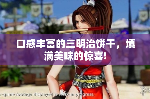 口感丰富的三明治饼干，填满美味的惊喜!