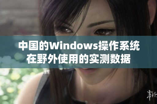 中国的Windows操作系统在野外使用的实测数据