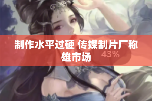 制作水平过硬 传媒制片厂称雄市场