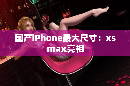 国产iPhone最大尺寸：xsmax亮相
