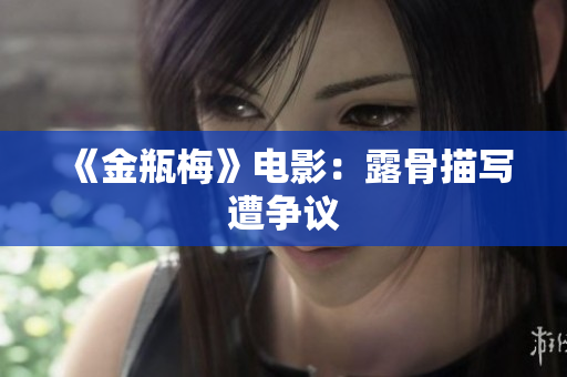 《金瓶梅》电影：露骨描写遭争议