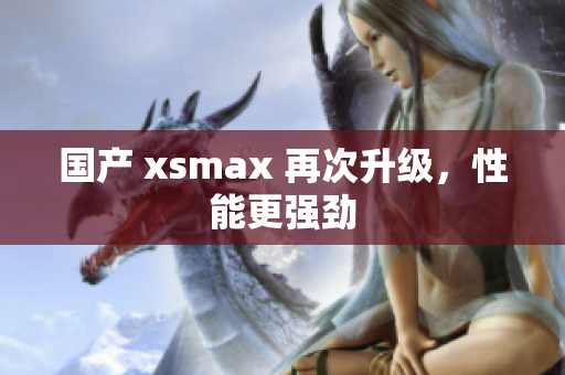 国产 xsmax 再次升级，性能更强劲