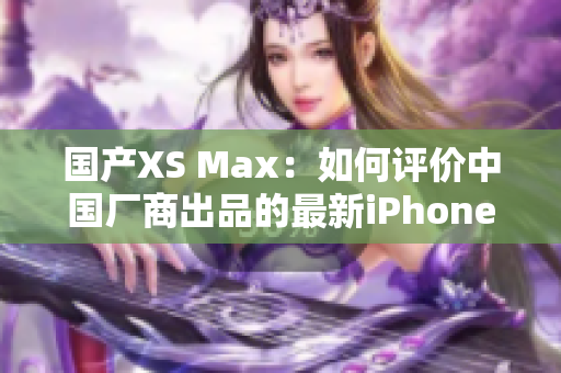 国产XS Max：如何评价中国厂商出品的最新iPhone？