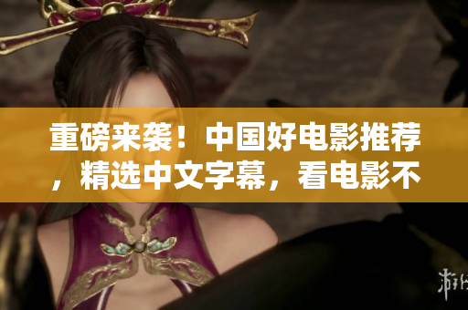 重磅来袭！中国好电影推荐，精选中文字幕，看电影不再愁！