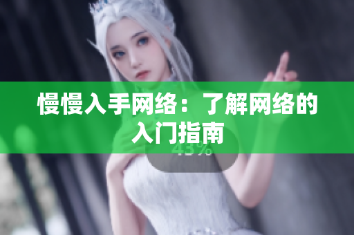 慢慢入手网络：了解网络的入门指南