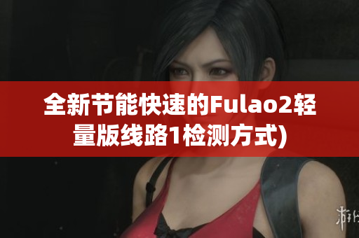 全新节能快速的Fulao2轻量版线路1检测方式)