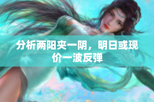 分析两阳夹一阴，明日或现价一波反弹