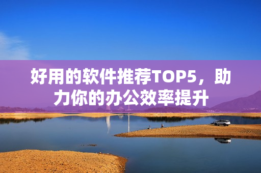 好用的软件推荐TOP5，助力你的办公效率提升