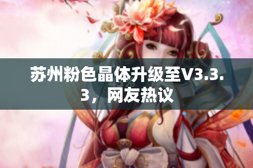 苏州粉色晶体升级至V3.3.3，网友热议