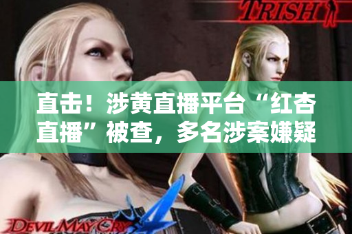 直击！涉黄直播平台“红杏直播”被查，多名涉案嫌疑人被抓！
