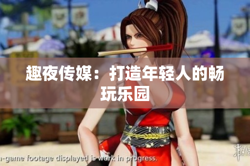 趣夜传媒：打造年轻人的畅玩乐园