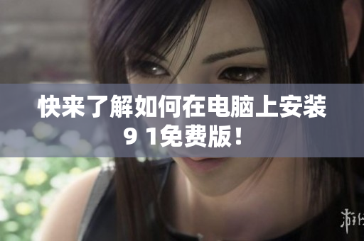 快来了解如何在电脑上安装9 1免费版！