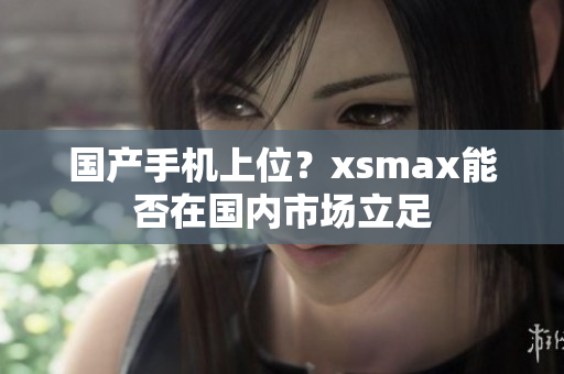 国产手机上位？xsmax能否在国内市场立足