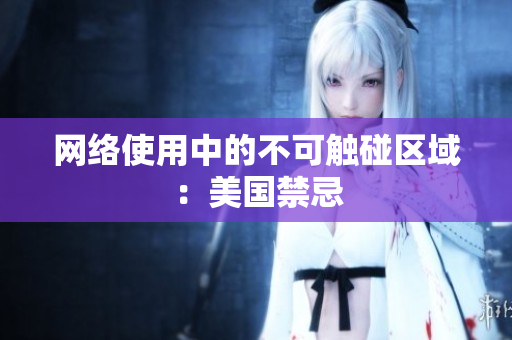 网络使用中的不可触碰区域：美国禁忌