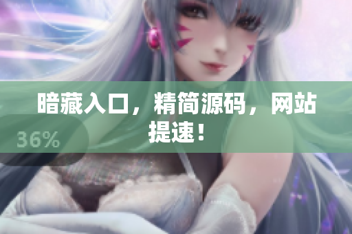 暗藏入口，精简源码，网站提速！