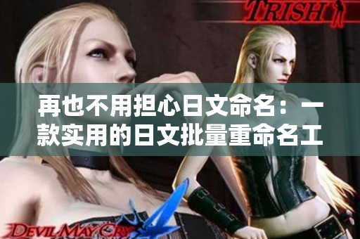 再也不用担心日文命名：一款实用的日文批量重命名工具