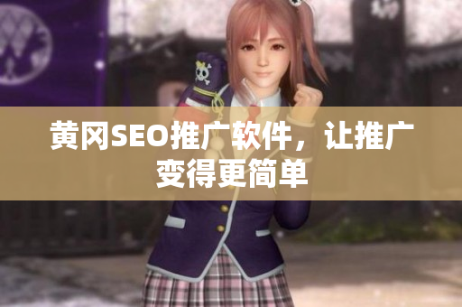 黄冈SEO推广软件，让推广变得更简单