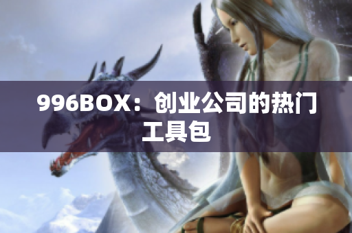 996BOX：创业公司的热门工具包