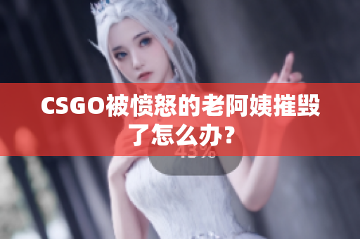 CSGO被愤怒的老阿姨摧毁了怎么办？