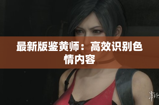 最新版鉴黄师：高效识别色情内容