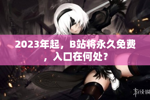 2023年起，B站将永久免费，入口在何处？