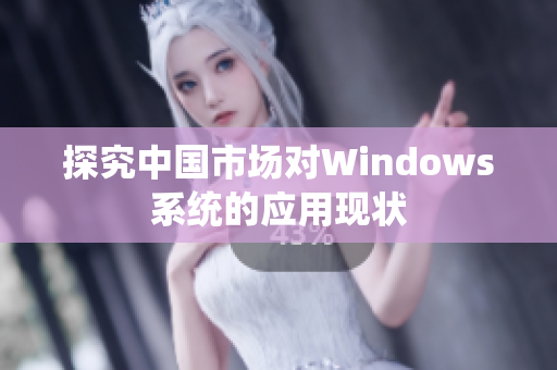 探究中国市场对Windows系统的应用现状